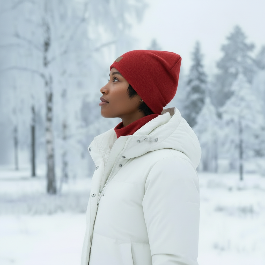 Merinovillainen tuubihuivi