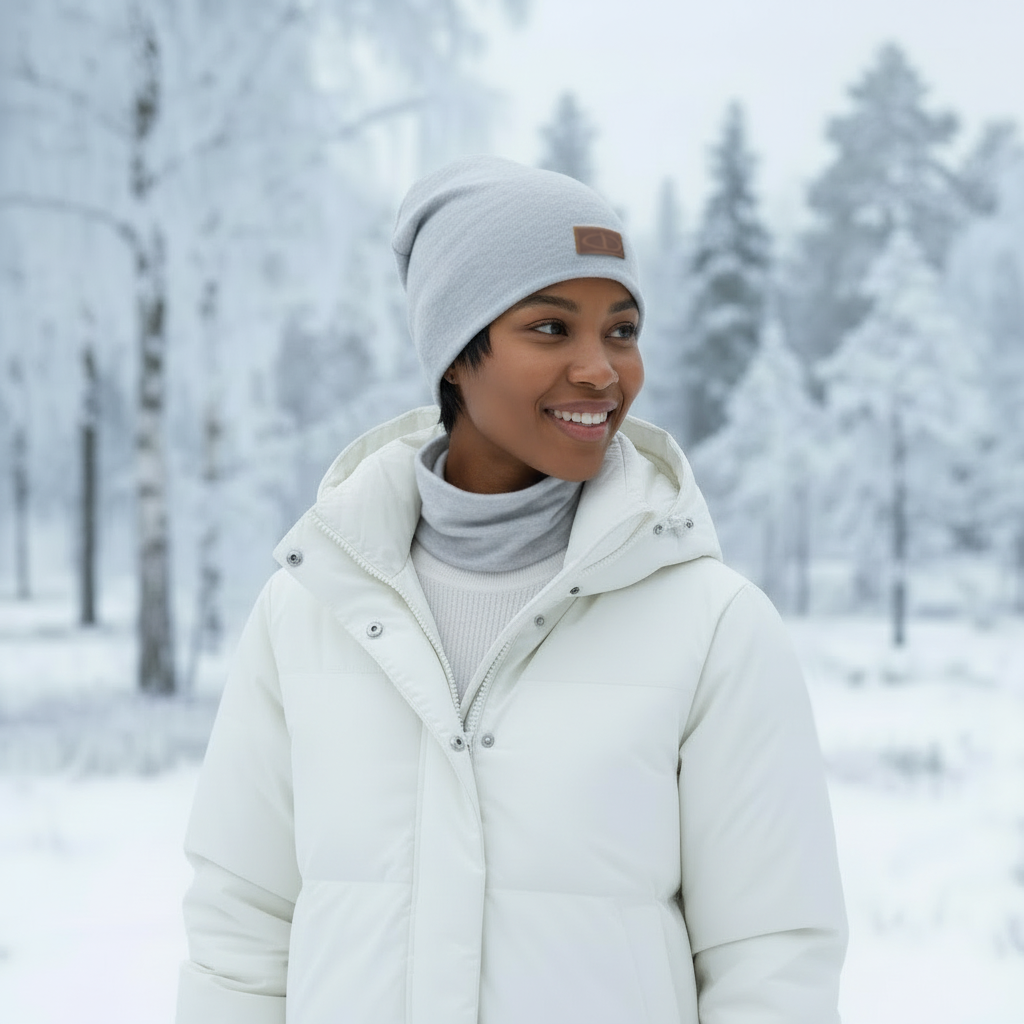 Merinovillainen tuubihuivi